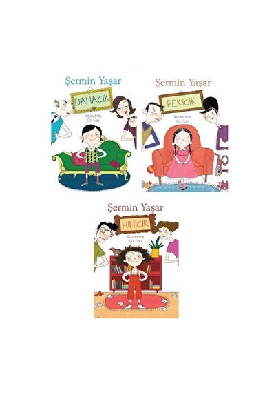 Doğan Kitap Şermin Yaşar 3 Kitap Set / Dahacık - Hıhıcık - Pekicik