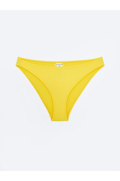 LC Waikiki Plain Raschel Fabric Women's Bikini Bottom