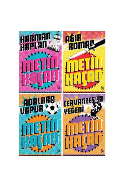 Everest Yayınları Metin Kaçan Seti / Harman Kaplan - Ağır Roman - Adalara Vap...