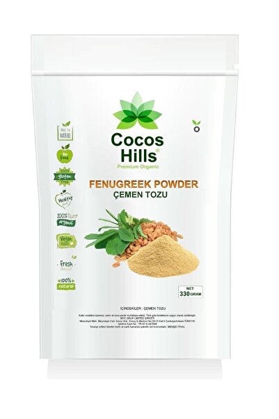 Cocos Hills Fenugreek Powder Çemen Tozu 330 gram