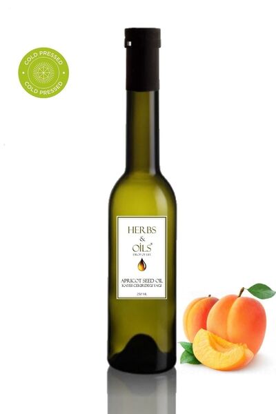 Herbs & Oils زيت نواة المشمش زيت بذور المشمش 250 مل