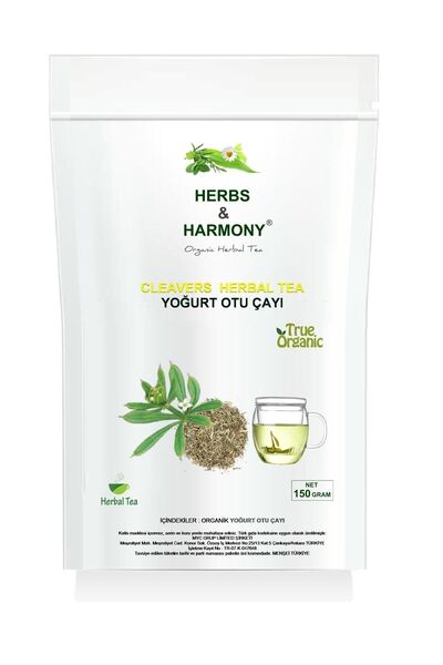 Herbs & Harmony Cleavers Herbal Tea Yoğurt Otu Bitki Çayı 150 gram