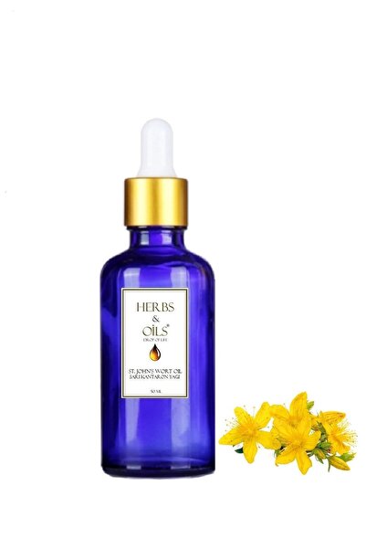 Herbs & Oils زيت نبتة سانت جون - زيت نبتة سانت جون 50 مل
