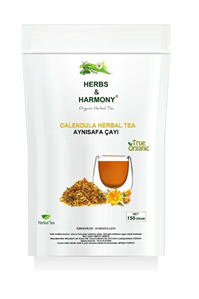 Herbs & Harmony شاي كالندولا العشبي شاي أعشاب الآذريون 150 جرام