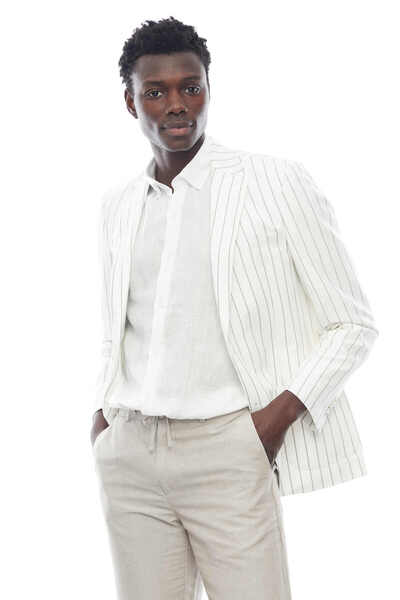 PAULMARK Чоловічий піджак з смужками 3751I