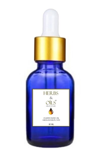 Herbs & Oils زيت نبتة سانت جون - زيت نبتة سانت جون 10 مل