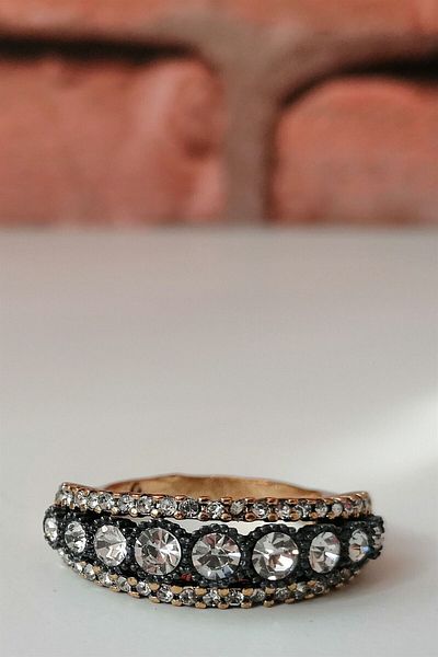 Esra Pamir Diamond Mounted 9 Stone Ring