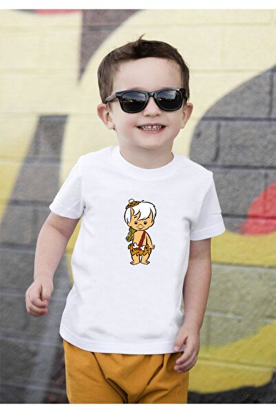 venüsdijital تي شيرت الأب والابن للأطفال - نمط فلينت