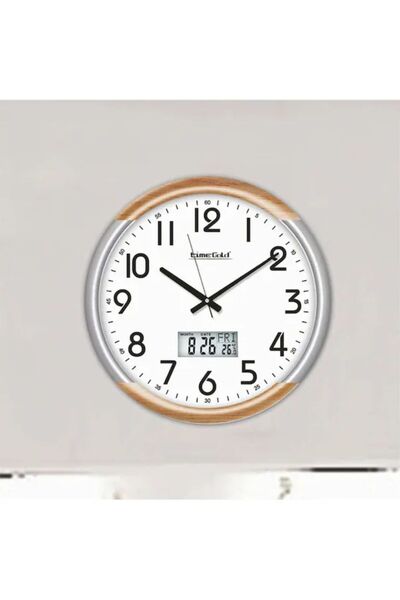 M3DECORİUM Toplantı Odası Ofis Okul Dershane Termometreli Tarih Gün Ay Yıl Gö...