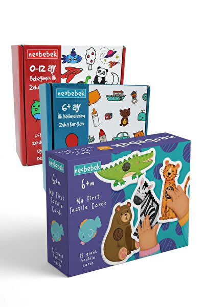 Neobebek Newborn Intelligence Cards and Touch Feel Cards Set