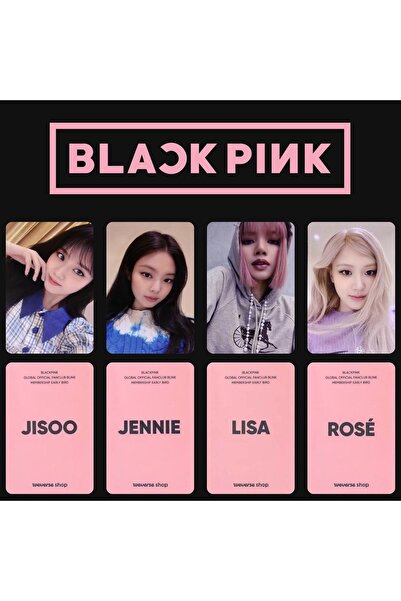 Kpop Dünyasi Blackpınk ''membership Earlybird Gift'' Pc Set