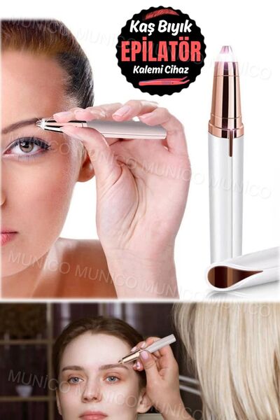 Munico Profesyonel Erkeklere Kadınlar İçin Vücut Burun Kulak Kaş Yüz Bıyık Bu...