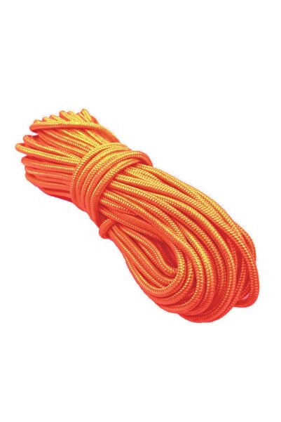 Somay Store Tekne Çok Amaçlı Ip 6mm 20 Metre Turuncu Kampçı Ipi 1.kalite Iskota Halat