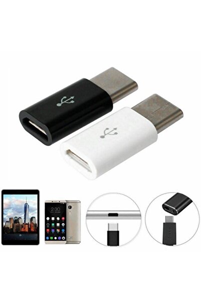 Genel Markalar Şahin Bilgisayar Micro To Type-c Usb Dönüştürücü Otg Çevirici ...
