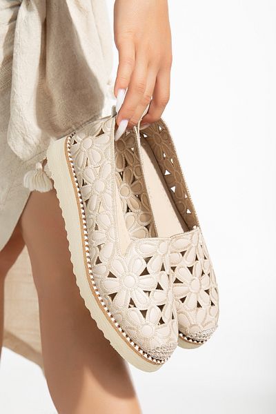 EYLÜLDEN MODA SHOES HANIMSOLLER Balerini espadrille confort zilnic