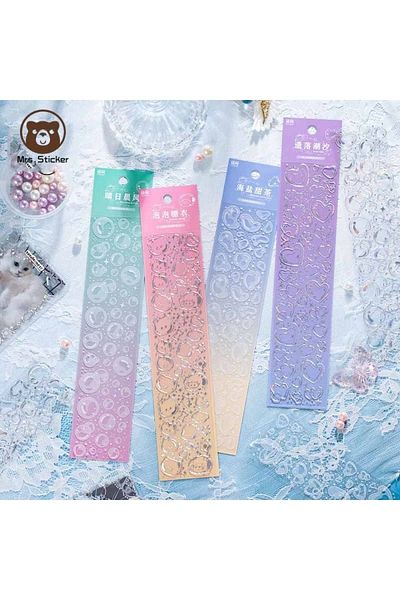 Kpop Dünyasi Cute Bubble Decorative Ornament Sticker 4