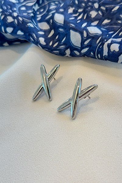 yucelique X Design - Steel Stud Earrings