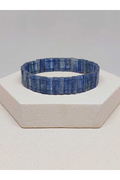 Yasamtohumu سوار من حجر الكيانيت مع قطع عصا خاصة - 17-18 سم (51292)