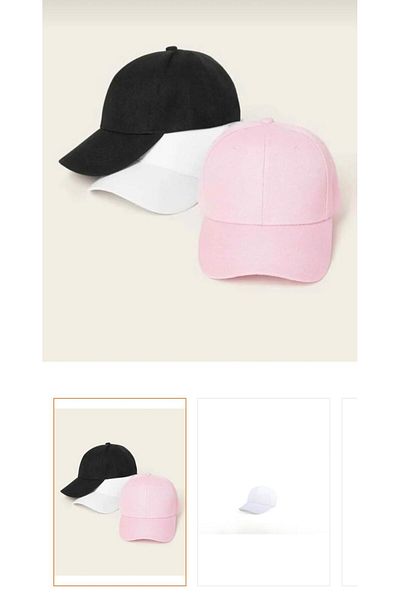 C&Z Unisex Sports Cap - 3 Pieces