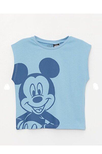 LC Waikiki Mickey Mouse Sa deznom Dječja majica - Li Session