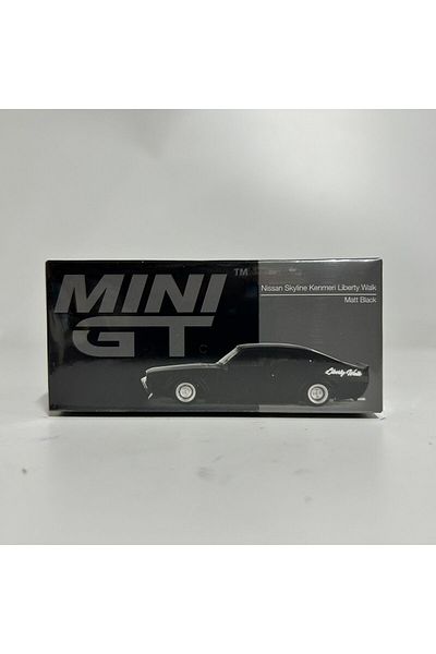mini gt 655-Nissan Skyline Kenmeri Liberty Walk Matt Black