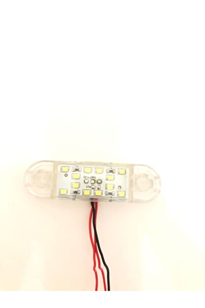 OSCAR OTOMOTİV Chubby Finger - 12 Led Fixed-Flashing 3 Cable 12-24 Volt 5 Pieces