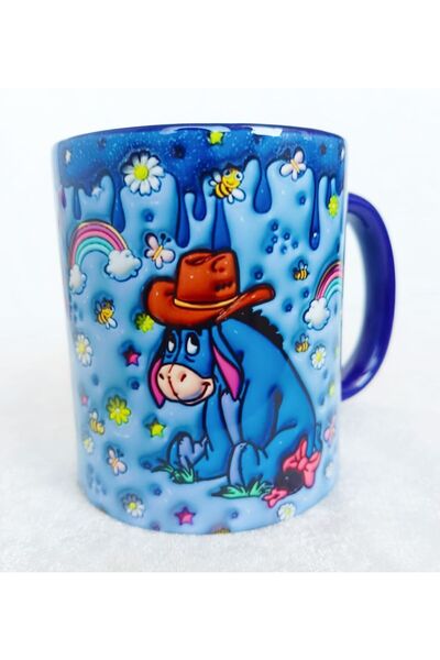 Mugs and love Winny the pooh 3D baskı kupa