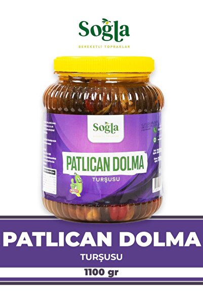 SOĞLA ZEYTİNCİLİK Patlıcan Dolma Turşusu 1100gr