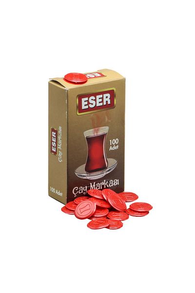 SERA 100 كوب شاي دائري منقوش ماركة