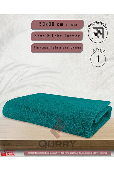 Qottox 50x90 Microfiber Hairdresser and Sports Towel - 1 Paint and Training Towel