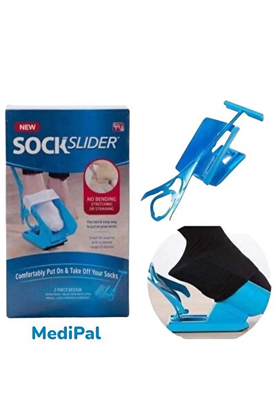 MediPal Çorap Giyme ve Çıkarma Aparatı - Bel Fıtığı - Hamile - Kolay Çorap Giyme