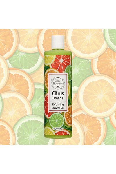 Bee Beauty 400 ml Gel Citrus Orange - Peeling Shower