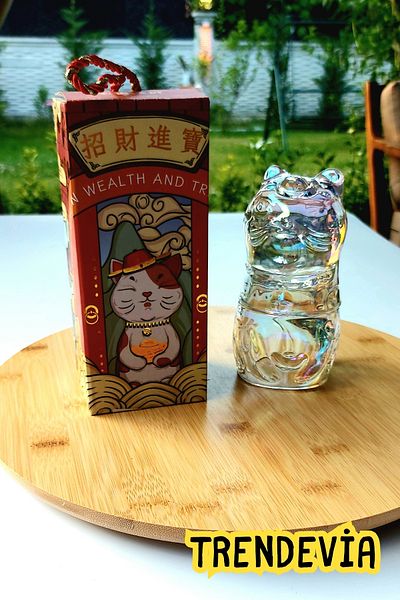 Janset Korean Cup Gift Cat Design Nesting Head Spout Cup