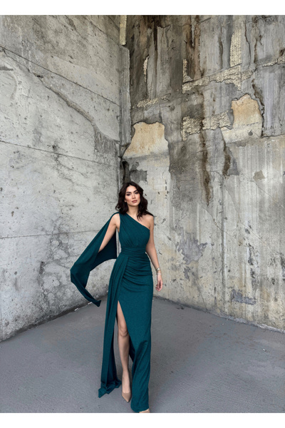 Sindimoda Tves Simli Kuyruk Detay Abiye