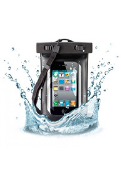 UPEKA Tüm Modellere Uymlu Yüzen Su Geçirmez Telefon Kılıf Boyun Askılı Sualtı Kayak Waterproof