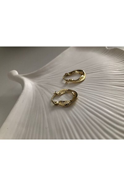 Harmony Beams Minimal Çelik Küpe