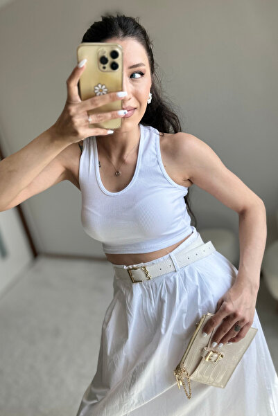 MoyStore Beyaz Basic Rambo Atlet