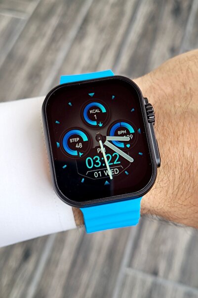 Daniel Klein Arama ve Konuşma Özellikli Mavi Renk Kordonlu Hediye Paketli Akıllı Kol Saati