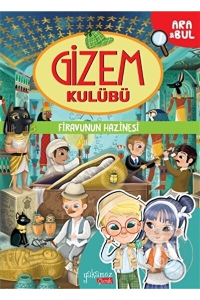 Yakamoz Yayınları Firavunun Hazinesi - Gizem Kulübü _son Baskı _2022 Basım