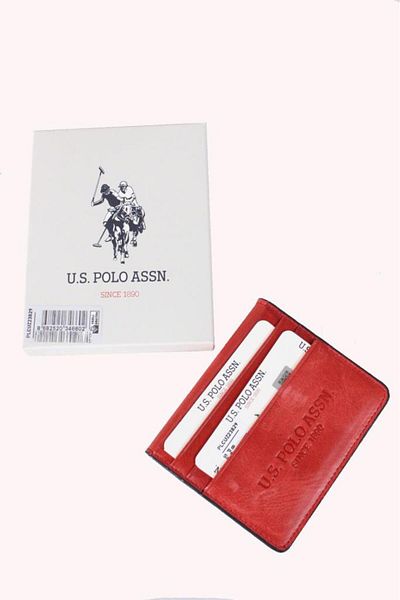 U.S. Polo Assn. Plcuz 23829 - U.S. Polo Assn.Men's Genuine Leather Wallet and Card Holder