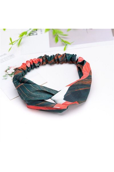 So Much Accesories رباط شعر So-much بظهر مطاطي باندانا-3