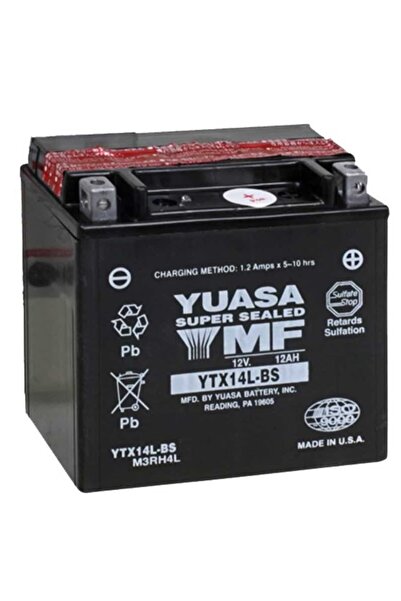 Yuasa Harley Davidson Xl Sportster 883-1200 Uyumlu / Xg Street 500-750- Ytx14...
