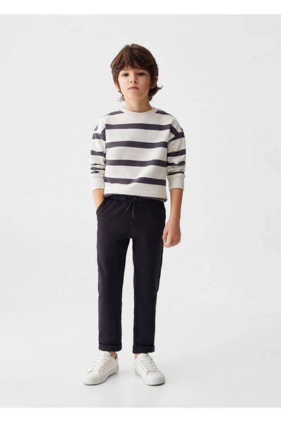 MANGO Kids Gray Pants for Kids