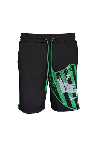 Cix Spor Σορτς με έμβλημα με άδεια Kocaelispor Μαύρο