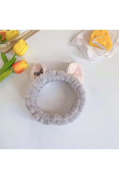 So Much Accesories Gray Makeup Face Washing Tape