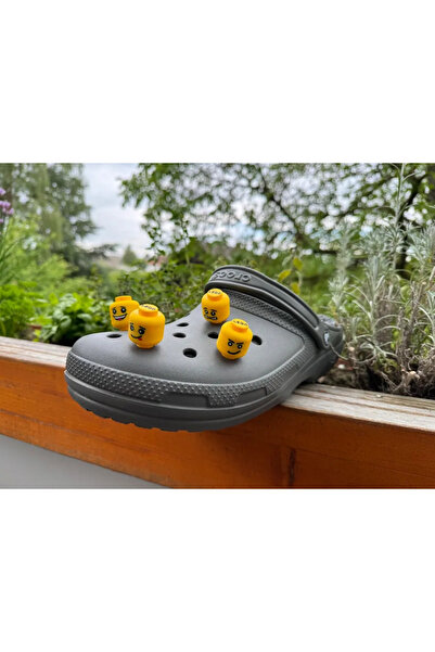 CosmosCraft Lego mens tasarımlı 4 adet jibbit terlik süsü