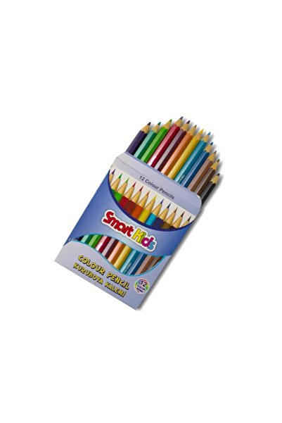 Smart Kids Dry Paint Half Size 12 Colors Short Dry Paint Pen (24 Pcs)