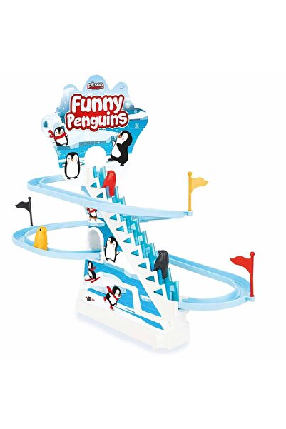 PİLSAN Pilsan Oyuncak Funny Penguins Eğlenceli Penguenler