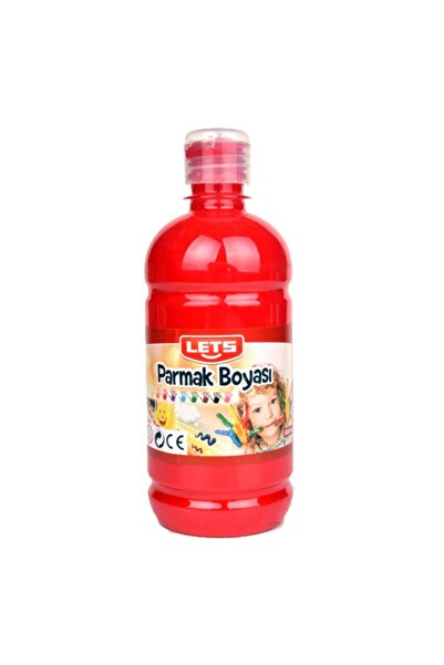 Lets Parmak Boyası 500 ml Kırmızı Parmak Boyası