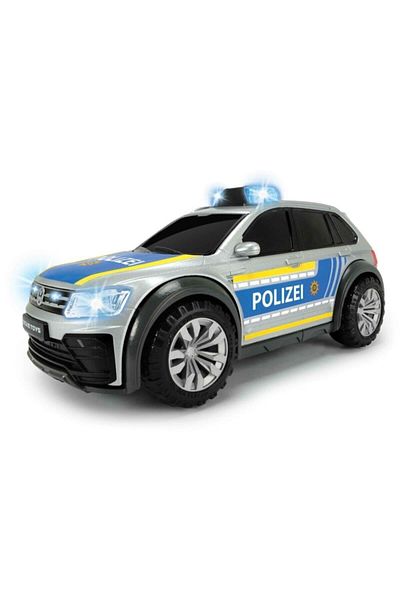 Simba Dickie Toys Volkswagen Tiguan R-Line Police Car with Light and Sound 25 cm